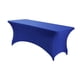 thumbnail image 3 of Protector de tela de mesa para la mesa de la mesa de la mesa del rectángulo de 6 pies para el espectáculo de cumpleaños Fiesta del salón de belleza de Azul, 3 of 5