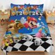 thumbnail image 1 of Super Mario 3-Piece Comforter Set for Bedroom Super Mario Bedding Set for Kids Adults Soft Microfiber Duvet Cover Set with Zipper Closure, 1 of 5