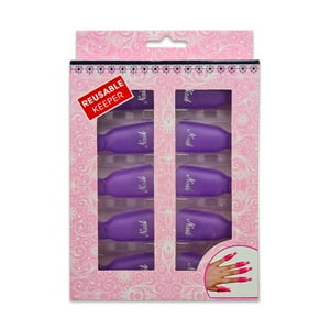 Ker - Protector De Uñas Esmaltados Morado X 10 Ud