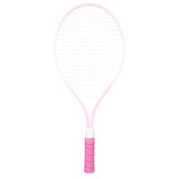 Magideal - 21 Pulgadas Equipo De Entrenamiento De Tenis De Tenis De Niños Raceta Recreativa De Tenis Mango Ergonómico Para Park Beach Practice Niñas Niñas Mango De Color Rosa