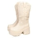 thumbnail image 4 of Bota Mujer Beige Florence Chinitown, 4 of 6