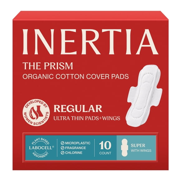Toalla sanitaria INERTIA The Prism Regular - 10 unidades