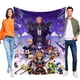 thumbnail image 1 of Kingdom Hearts anti-pilling, suave, ligera, esponjosa y acogedora de lujo para hogar y cocina – Perfecta para niños y adultos,100X130cm, 1 of 6
