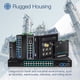 thumbnail image 2 of Conmutador Industrial De Raíl Din Gigabit Poe+ Ti pg102, 2 of 9
