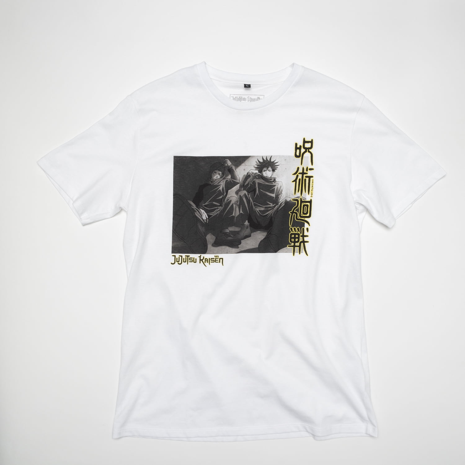 Polera Hombre You Jujutsu Kaisen Logo Blanco