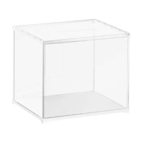 Magideal - Caja De Exhibición De Acrílico, Kits De Casas En Miniatura Prácticos Y Sencillos Para Hacer Tú Mismo Para Juguetes De Muñecas