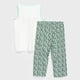 thumbnail image 2 of Pijama Mujer Estampado Largo Calipso, 2 of 6
