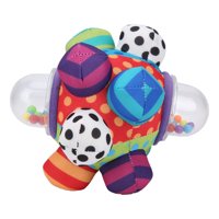 Genérico - Sonajero Forma Pelota Felpa Sensorial Motriz Bebe Lau