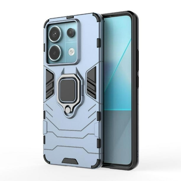 FOXDOCK Funda Antigolpes para Xiaomi Redmi Note 13 Pro 5G – Protección Total con Soporte y Diseño Robusto