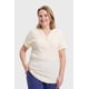 thumbnail image 2 of Polera Mujer Abotonada Arena, 2 of 4