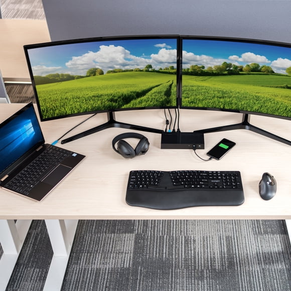Combo Inalámbrico Ergonómico Teclado/Mouse Pro Fit Negro