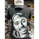 thumbnail image 2 of polera Tupac negra estampado blanco algodon, 2 of 3