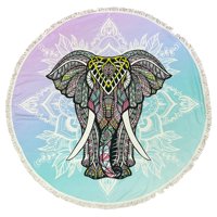 Toalla Redonda Elefante - Textiles Zahr