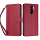 thumbnail image 3 of Funda Cartera Trébol para Xiaomi Redmi Note 8 Pro 4G con Ranuras Tarjetas y Carga Inalámbrica Rojo, 3 of 6