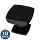 thumbnail image 2 of Perillas para gabinete Franklin Brass Parow cuadradas negro mate 2,9 cm, 2 of 9