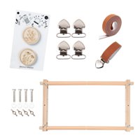 Bothyi - Soporte De Punto De Cruz De Artesanía De Madera De Costura De Acolchado Universal Multifunción