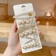 thumbnail image 3 of Gorgeous Feather Faux Pearls Rhinestone Hair Clips - Perfect Elegant Hair Accessories for Women & Girls!, 3 of 4