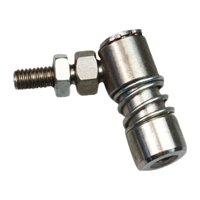 Ioensy - Cable De Control De Barco Marino, Rótula Del Acelerador, Pieza De Reparación Resistente, Extremo De Conexión