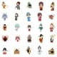 thumbnail image 4 of 50 Chinese Peking Opera Graffiti Stickers - Creative Diy Toys for Your Home & Car!, 4 of 4