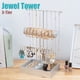 thumbnail image 1 of 1pc 3-Layer Jewelry Display Rack, Adjustable Necklace Holder, Maximize Your Jewelry Collection With This T-shaped Jewelry Display Stand, Jewelry Earring Storage Rack, Earring Necklace, Bracelet, Hair, 1 of 3
