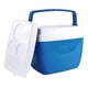 thumbnail image 1 of Cooler Nevera Portatil 12 Litros Azul con Manija y Tapa con Portavasos, 1 of 4