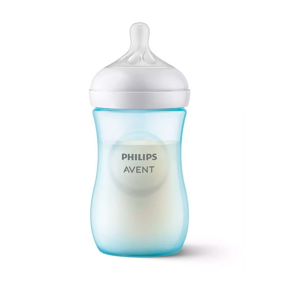 Mamadera Avent SCY903/21 Natural Response 260ml Azul 1m+