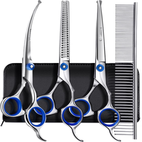 Tijeras De Aseo Professional 5 En 1 Para Perros