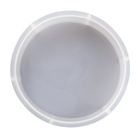 Bothyi - Molde De Silicona Molde De Fundición De Resina Epoxi Flores Secas Redondas