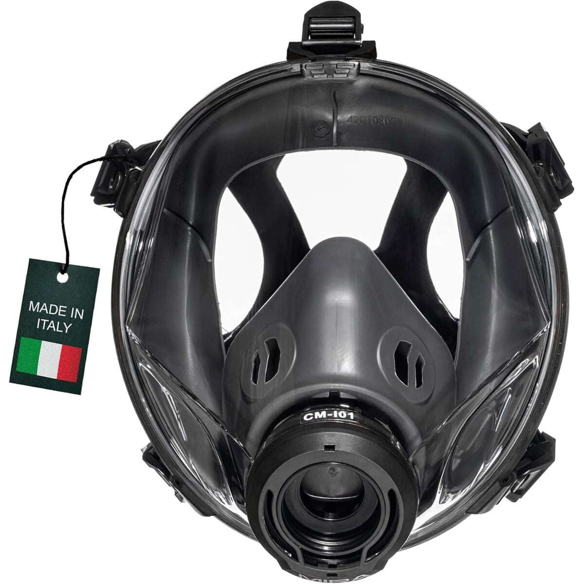 Máscara De Gas Mira Safety Cmi01 Full Face Industrial 40mm