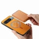 thumbnail image 5 of Funda de Cuero Magnética con Tarjetero para Google Pixel 9 Pro XL Cubierta Delgada Amarillo, 5 of 5