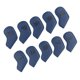 thumbnail image 4 of 10pcs Golf Iron Headcover 4 5 6 7 8 9 A S P X Se Adapta A Todas Las Marcas Azul Oscuro, 4 of 5
