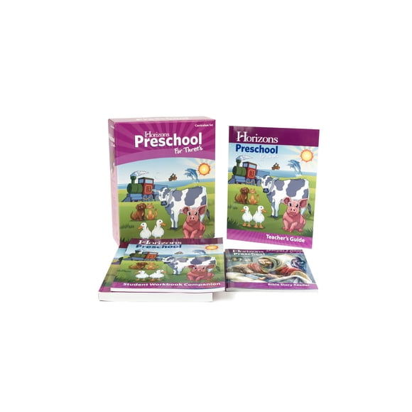 Set de Currículo Preescolar Alpha Omega Publications para Tres Años