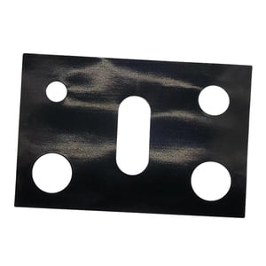 Magideal - Cubiertas De Quemador De Estufa De 5 Orificios 16,3 ""X 24,4"" Alfombra De De Limpiar Protectores De Rango De Gas Antiadherentes Sin Bpa - Negro 0,4 Mm Negro 04 Mm