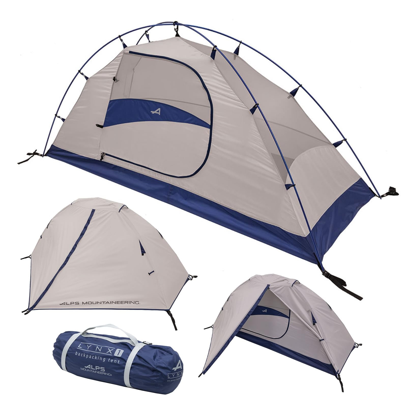 Carpa Alps Mountaineering Lynx Para 1 Persona, Impermeable Y Ligera