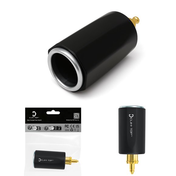 Adaptador Cliff Top BMW Triumph Hella DIN a enchufe de encendedor de cigarrillos