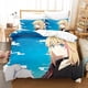 thumbnail image 1 of Anime Wonder Egg Priority Bedding Set Single Twin Full Size Bed Set Adult Kid Bedroom Duvet cover Sets Home Textiles Bed Sheets, 1 of 5