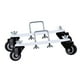 thumbnail image 1 of Soportes Para Radiadores, Soporte Para Calentador, Ruedas Universales De Nailon, Ruedas Negras Para Muebles, 2 Uds., 1 of 3