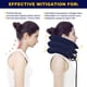 thumbnail image 4 of Extensor de cuello CRABCLAW, dispositivo de tracción cervical, azul, 4 of 6