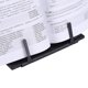 thumbnail image 4 of Soporte para libros Abankey 35x21 cm 7 posiciones negro metal, 4 of 6