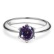 thumbnail image 4 of Moissanite Ring para Mujer 1Uds Color D VVS1 Anillos de Diamante de Plata Esterlina S925 Moissanita Aniversario Promesa Anillos de Boda para Mujer con Certificado, 4 of 9