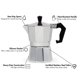 thumbnail image 2 of Cafetera y espresso Primula Classic Silver, 2 of 7