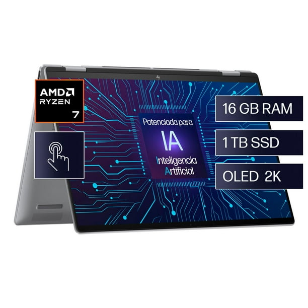 Notebook HP Envy X360 AMD Ryzen 7 16GB Ram 1TB SSD 16 Pulg | Lider