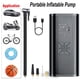 thumbnail image 2 of Compresor de aire eléctrico inalámbrico recargable para coche, bicicleta, inflador de neumáticos, 2 of 5