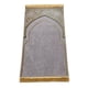 thumbnail image 4 of Oración Alfombra Decoración Exquisita Poliéster Antideslizante Para Eid Viajes Meditación Gris, 4 of 5