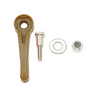 Ioensy - Palanca De Ajuste De Cuchilla De Cortadora De Cabello Eléctrica Para Wahl 8148 8591 Ensamblar Marrón