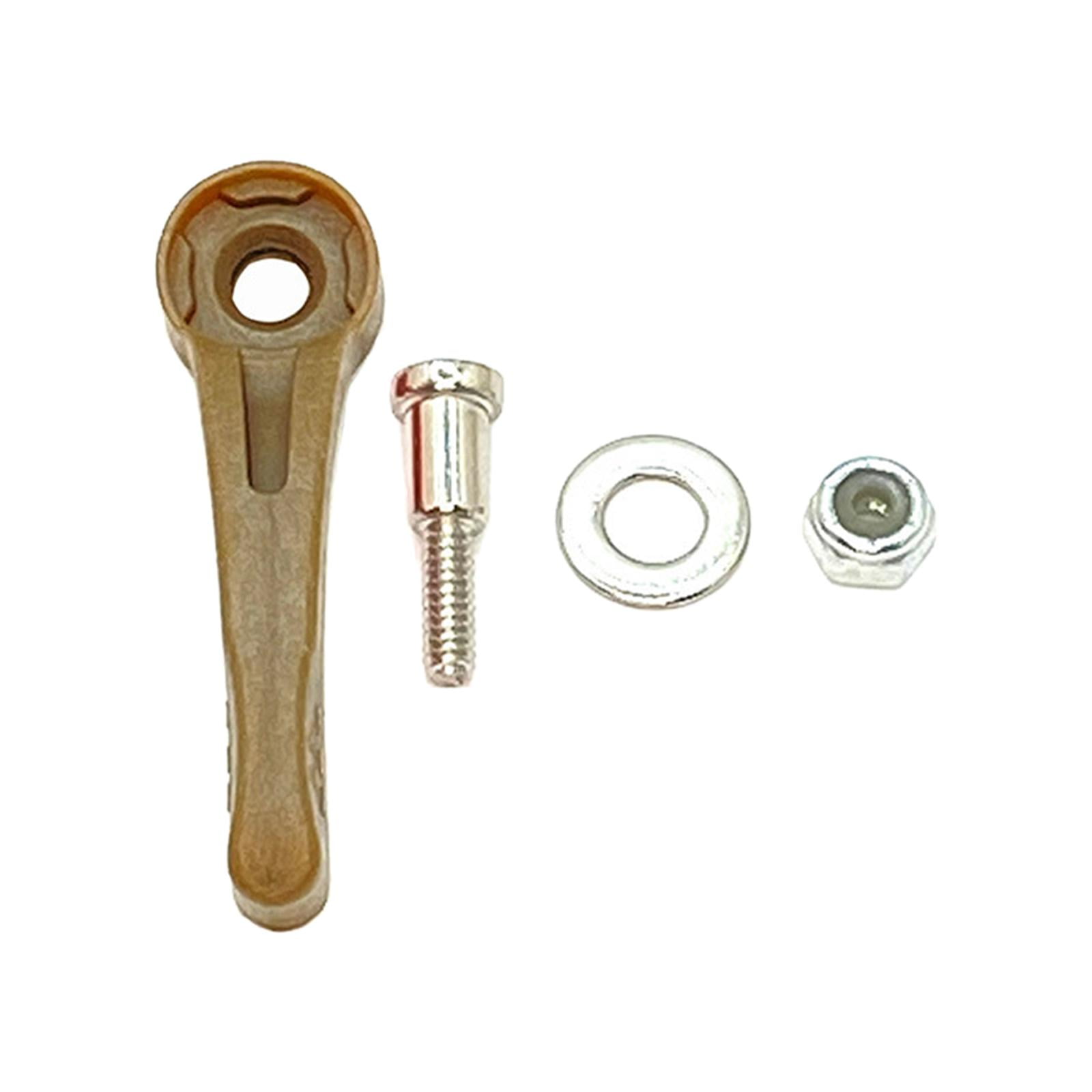 Ioensy - Palanca De Ajuste De Cuchilla De Cortadora De Cabello Eléctrica Para Wahl 8148 8591 Ensamblar Marrón