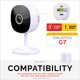 thumbnail image 2 of Soporte de pared para cámara Wi-Fi Galayou G7 Cam 2K, 2 of 8