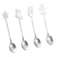 thumbnail image 5 of Juego De 4 Cucharas De Postre De Metal De Navidad Para Café Con Leche Argent, 5 of 5