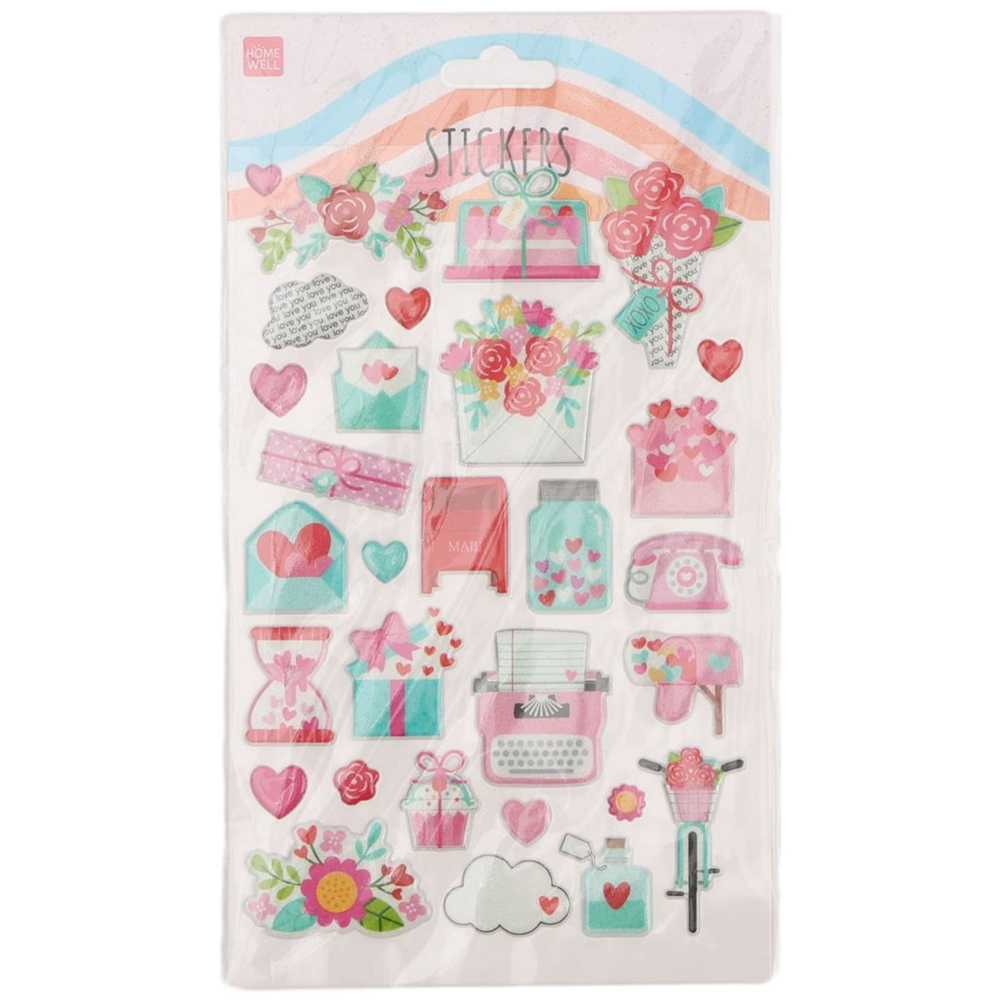 Sticker Rosa 14*25cm | Lider