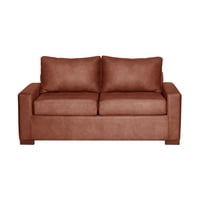 Latam Home - Sofa Livorno 2 C Cuero Kentucky Tabaco